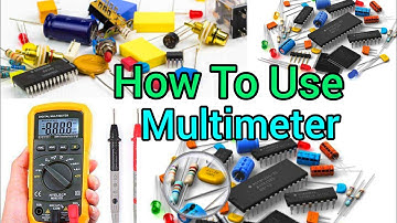 How To Use Multimeter for Beginners (Tutorial) | How To Use Multimeter hindi @TechnoTopics