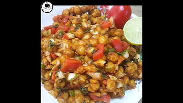 Chhole Chat Recipe Chana Chat Recipe Cholay Chaat Recipe Kabuli Chana Chaat Recipe Short 