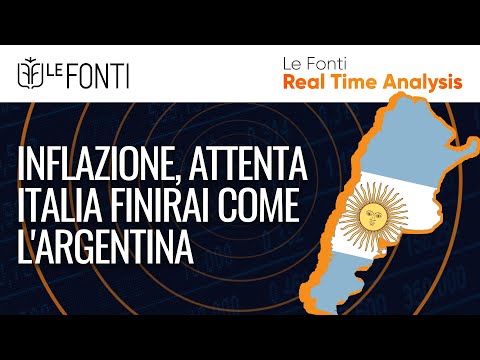 INFLAZIONE, ATTENTA ITALIA FINIRAI COME L'ARGENTINA