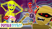 Cinco Esqueletos De Colores Salieron Una Noche Canciones Infantiles Pueblo Teehee Youtube