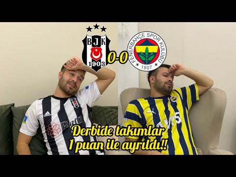 BEŞİKTAŞ FENERBAHÇE MAÇI SONRASI TAKIMLAR!