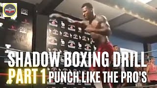 Drill like the Pro's - 3 Minutes of Hell - Shadow Boxing Drill for 200 + punches - Robson Conceição