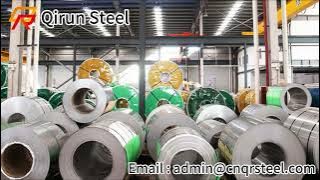 Real shots of Qirun steel factory--product introduction