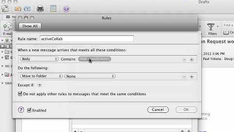 activeCollab only comment emails