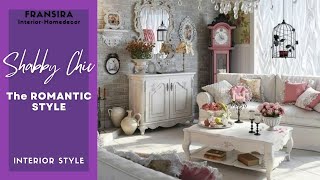 Shabby Chic Decorating Ideas | Shabby Chic Romantic Style Living Room #interiordesignstyles