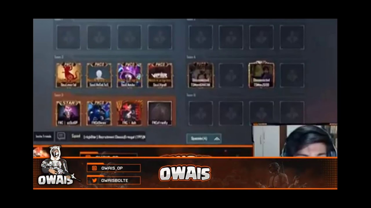 Owais, Ronak, franky leaving fnatic clan Owais crying on live stream clearly explained