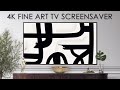 TV Art Screensaver Modern Art | Line Art | Vintage Art TV Background | 4K Fine Art for your TV image