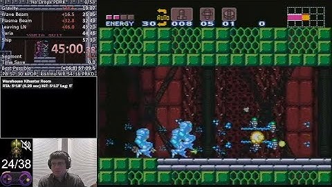 Super Metroid No Drops PDRK in 57:23