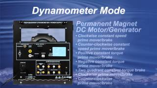 Presentation - Four Quadrant Dynamometer/Power supply – LabVolt Series 8960-20