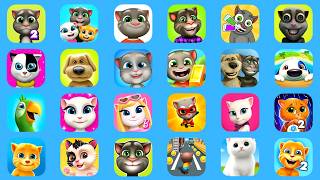 Talking Tom,Talking Tom 2,My Tom 2,My Tom,My Angela 2,Talking Ginger 2,Talking Juan,Funny Tom,My Cat