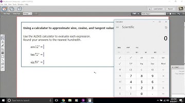 Using a calculator to approximate values of trigonometric functions
