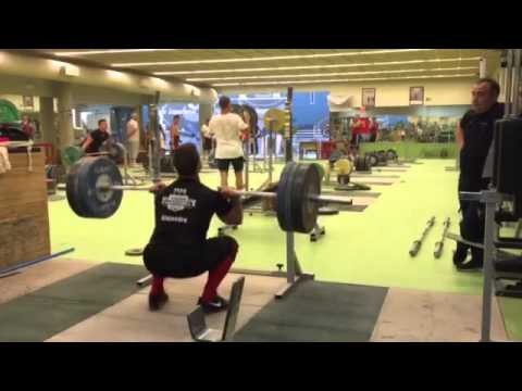 130 KG  2 FRONT SQUAT+PUSHJERK+SQUAT PUSH JERK