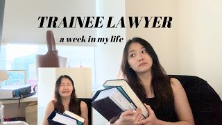 a week in my life as a trainee lawyer in singapore !!!