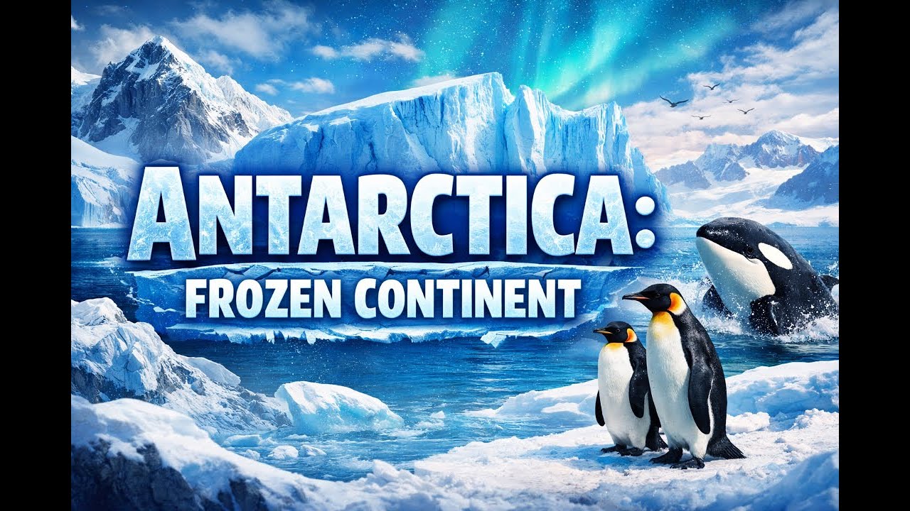 Antarctica Like You’ve Never Seen Before ! Inside the Frozen Continent Amazing Facts Lifein Shocking
