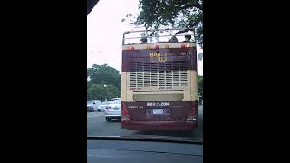 BUS TOUR SUDDEN STOP!