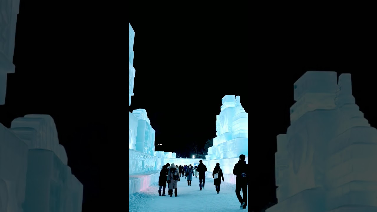 ❄️ Sapporo Snow Festival | Stunning Ice and Snow Sculptures in Japan 