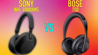 Sony WH-1000XM5 vs Bose 700 Headphones