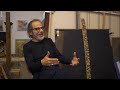 Luis Luna's Woven Paintings in his "Diversity of the World" Exhibition.