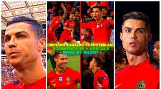 Cristiano Ronaldo Vs Switzerland All Scene 4K Rare Clips Scenepack Upscale Topaz