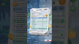 📄 What is Form 26AS? Explained Simply | Part 1 #Shorts