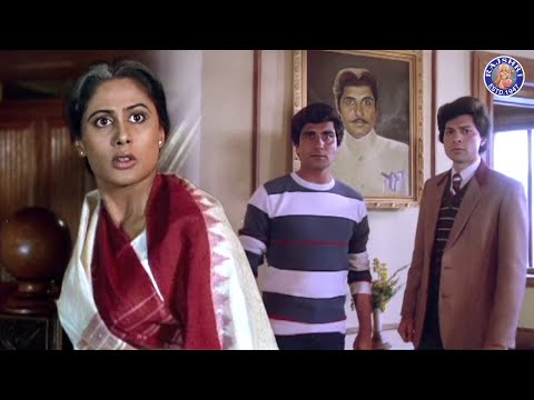 माँ का नाम तो इज्जत से ही लिया जाता है भैय्या | Mera Ghar Mere Bachche | Smita Patil | Raj Babbar