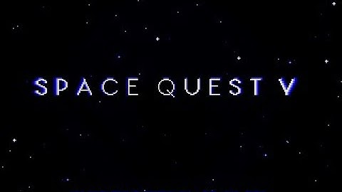 Space Quest 5: Roger Wilco: The Next Mutation (1993) - OPL intro