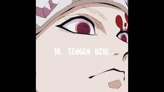 Top 15 Strongest Demon Slayer Characters (Human) 500 likes for part 2 Top 15 Strongest Demon Slayer Characters (Human) 500 likes for part 2