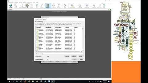 Making a LanSchool Class List