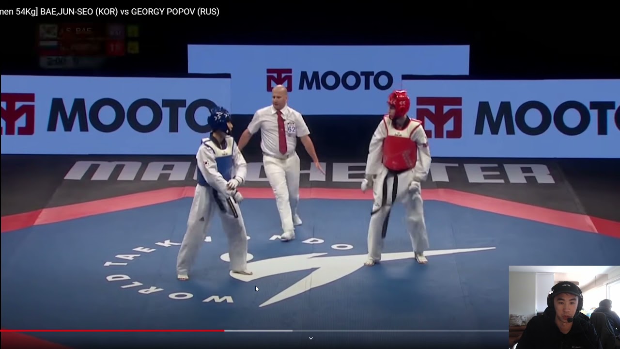 How to Win As a Smaller Fighter! 3 Principles from Jun Seo Bae- Modern Taekwondo Sparring Strategies