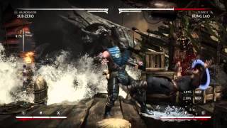 Famous Mortal Kombat X - Sub Zero Grandmaster 52% Combo Meterless Profile