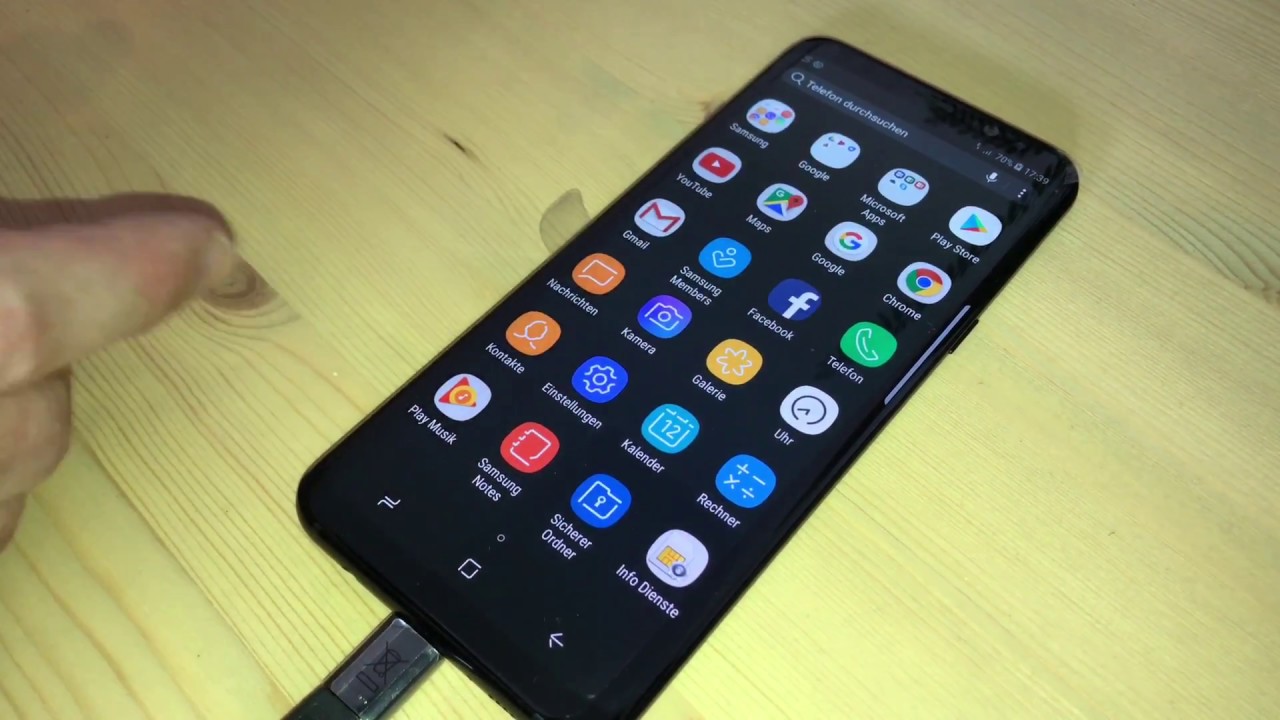 Samsung Galaxy S8+ Smartphone (6,2 Zoll 15,8 cm) TouchDisplay unboxing