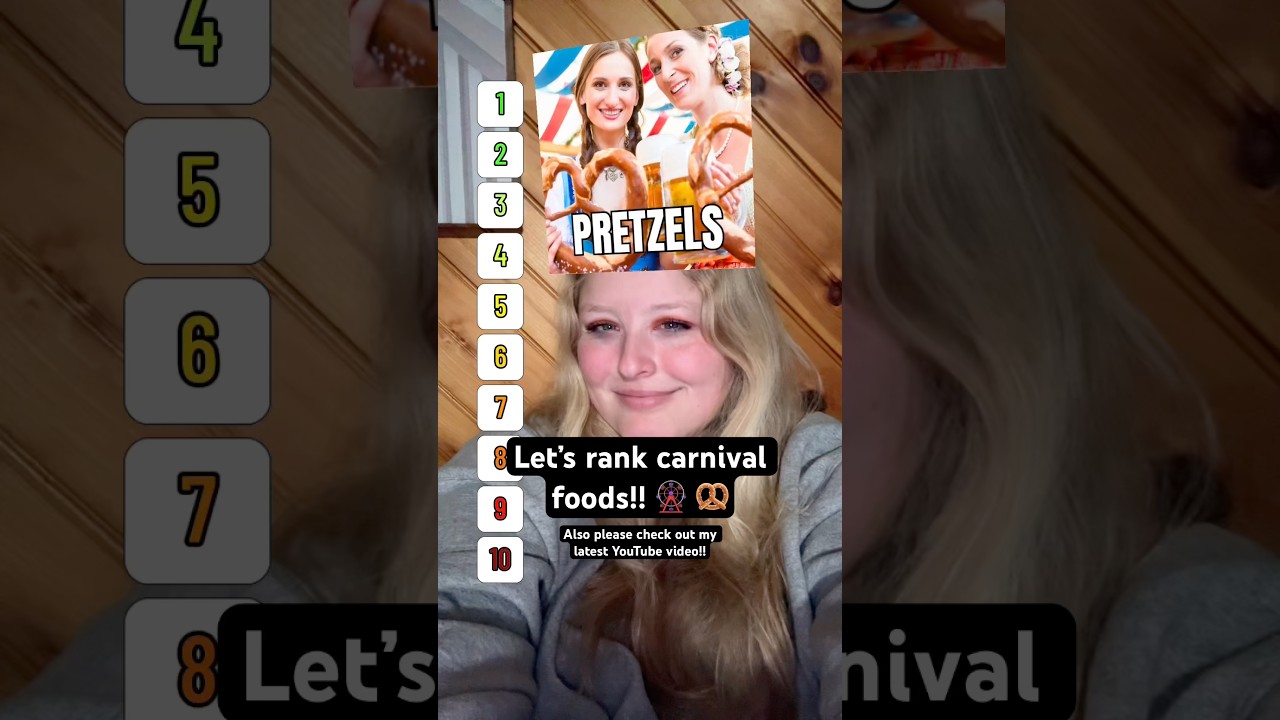 These are all bangers!!🎡🌽🥨