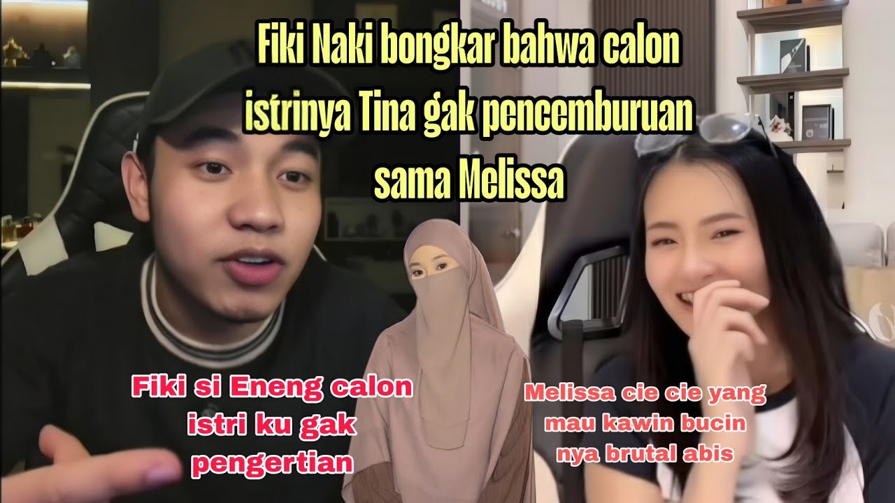 Fiki Naki bongkar bahwa calon istrinya Tina gak pencemburuan sama Melissa