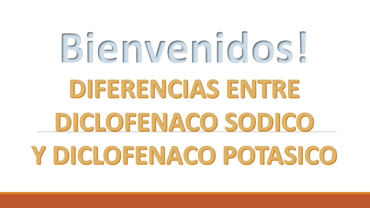 Diferencias Entre Diclofenaco S dico Y Pot sico Diclofenaco Para Que Diferencias entre diclofenaco s dico y pot sico diclofenaco para que