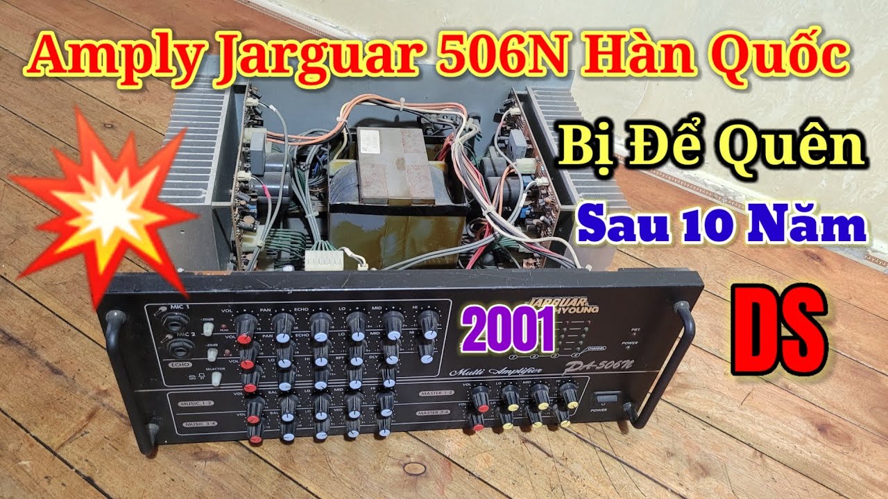 Amply Jarguar 506n Hàn Quốc Bị Để Quên Sau 10 Năm