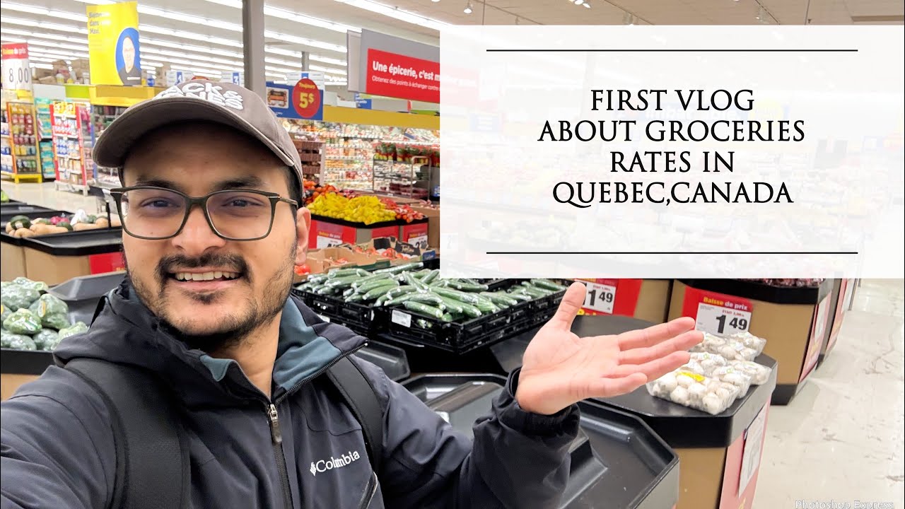 Groceries shopping In Quebec,Canada🇨🇦| First VloG | MAXi | Indian Grocery |
