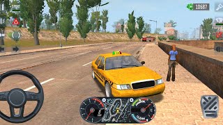 طريقة لعب لعبة تاكسي سيم 2022 للاندرويد Taxisim2022 Andoride gameplay🚗#24 screenshot 5