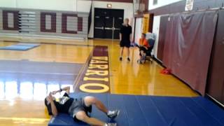 Wall frontflip fail