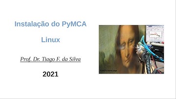 [TUTORIAL] Instalação do programa PyMCA5 no Linux