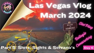 Las Vegas Vlog - March 24 - Part Five | Slot Play | Salt & Ivy | Julian Serrano.