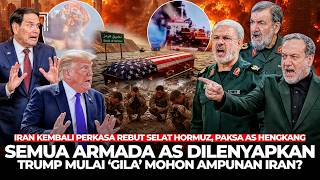 Trump Mohon Ampun! 2 Kapal Induk 2 Kapal Perang AS 'Meledak’ di Selat Hormuz, AS Dinyatakan Kalah?