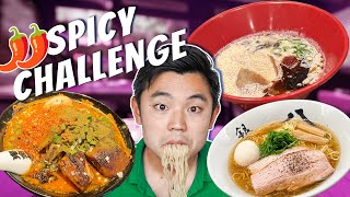 Demon-SPICY Ramen Challenge 🌶 ULTIMATE Tokyo Ramen Tour!