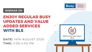 Enjoy regular BUSY updates and value added services with BUSY Licence Subscription (BLS) screenshot 4