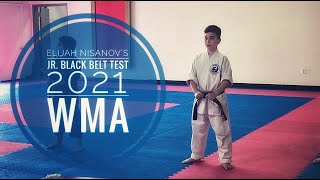 Elijah’s Jr. Black Belt test (highlights)