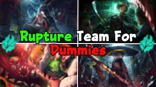 Rupture Team For Dummies limbus Company