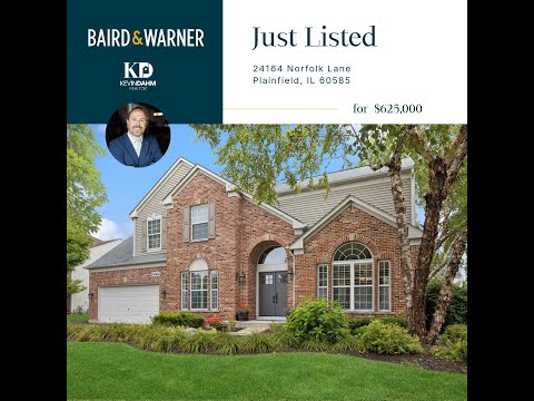 24164 Norfolk, Plainfield, IL home video tour