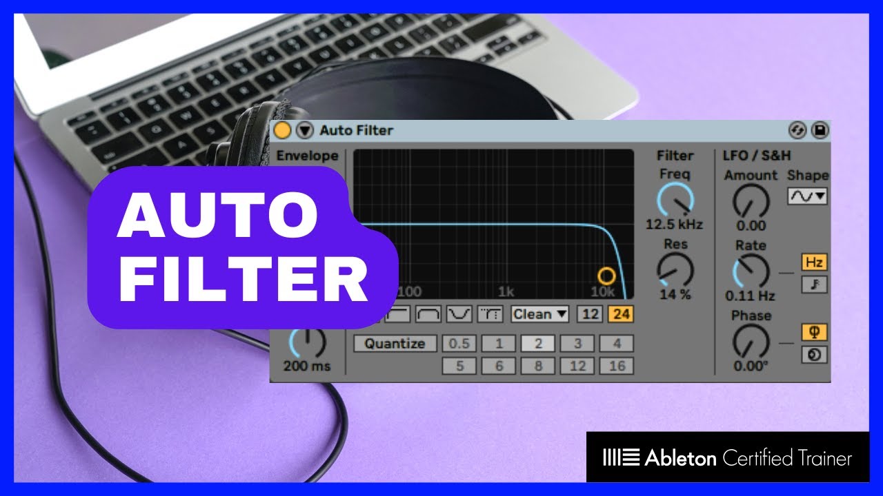 l'effet Auto Filter de Live 12