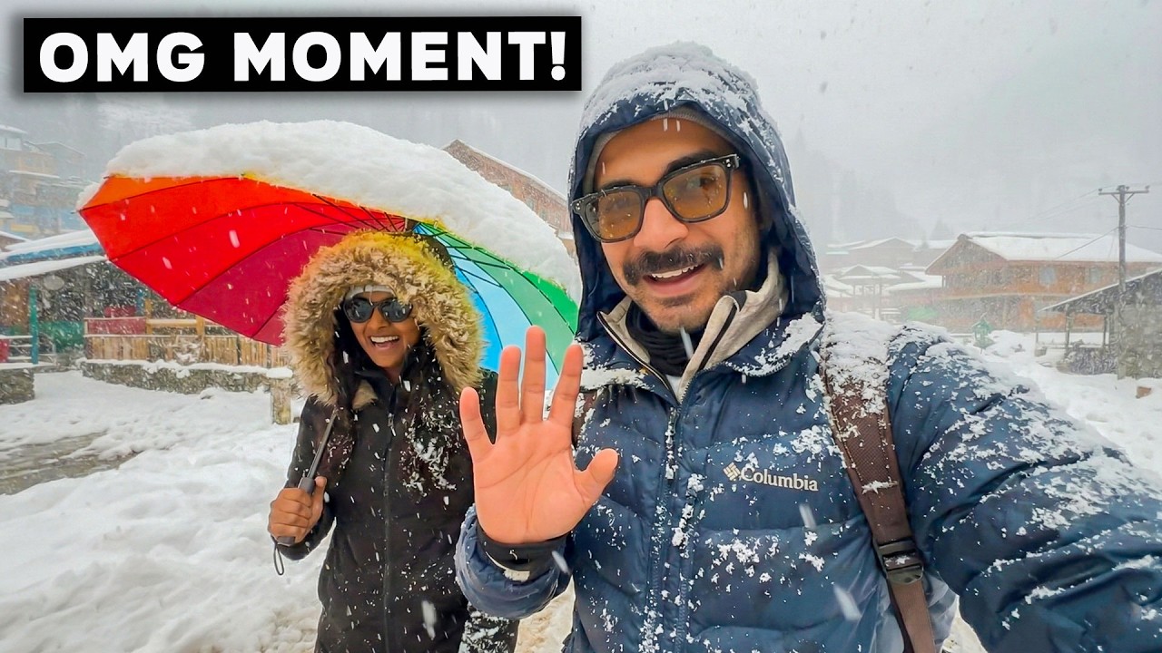 Manali Ka Asli Surprise Ab Mila… Snowfall ke saath! 😳