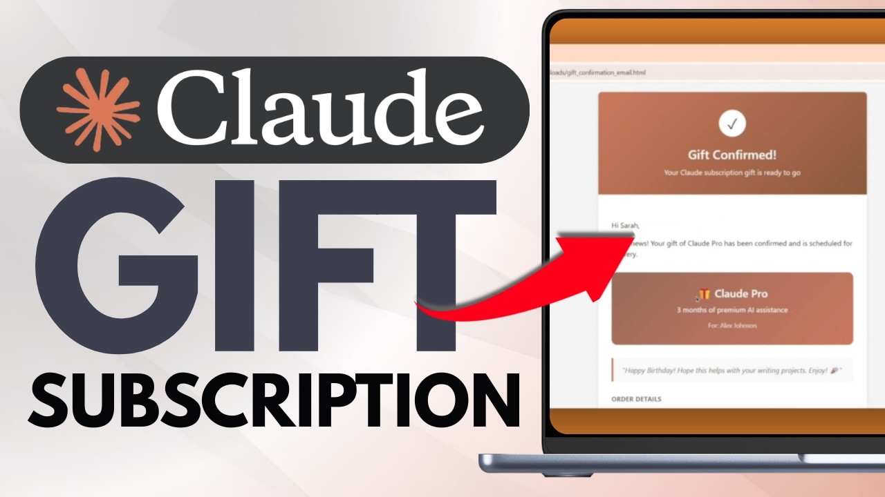 How To Gift a Claude AI Subscription - YouTube