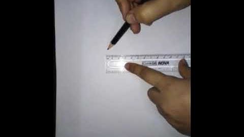 How to draw a circle and perpendicular bisector on a chord.